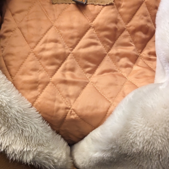 Adventure Bound Wilson’s Tan Leather Jacket Coat Size large - Picture 11 of 12